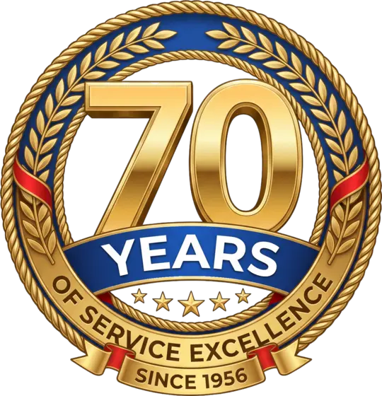 Van Biljoens — celebrating 70 years in business, established 1956