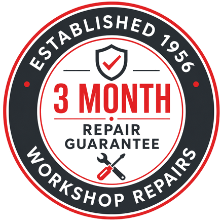 Van Biljoens 3 Month Repair Guarantee — Workshop Repairs, Established 1956